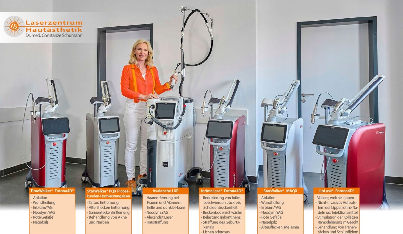 Laserzentrum Hautästhetik Straubing Laserübersicht