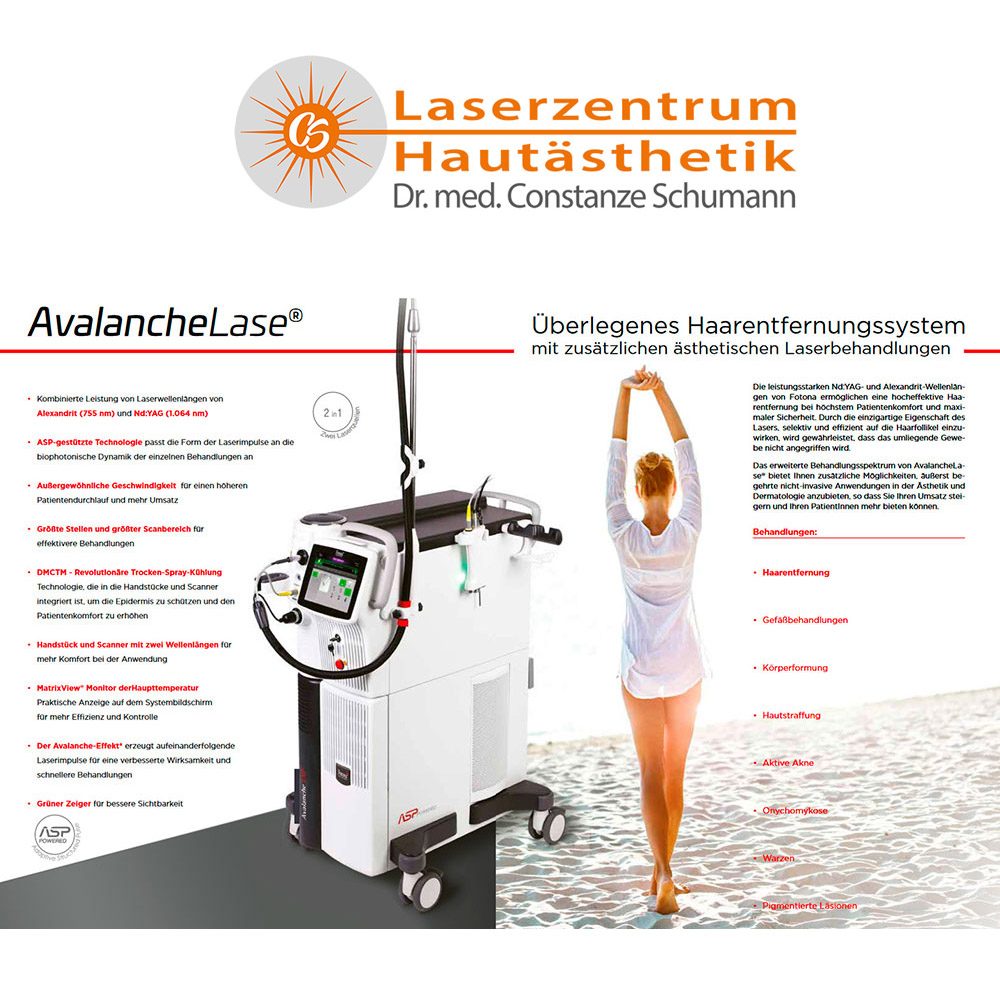 Dauerhafte Haarentfernung mit Fotona Laser Hautästhetik Laserzentrum Dr. Schumann Dauerhafte Haarentfernung mit Fotona Laser Hautästhetik Laserzentrum Dr. Schumann